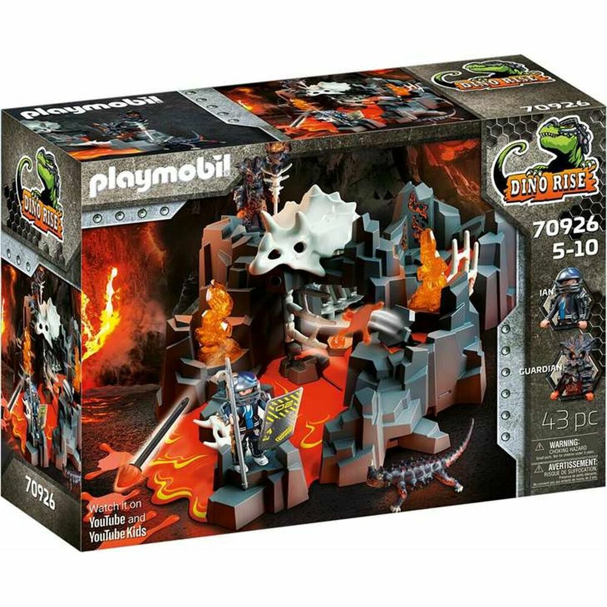 Playset Playmobil Dino Rise Lava Fountain Guardian 70926 Playset Playmobil Dino Rise Lava Fountain Guardian 70926 von PLAYMOBIL