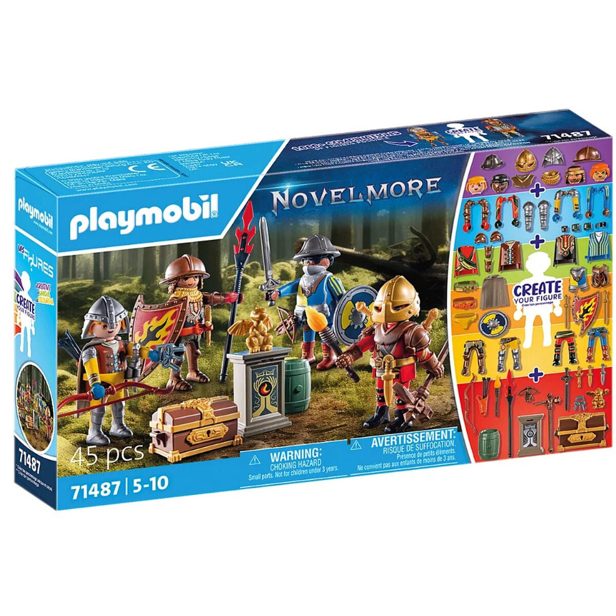 Playset Playmobil Novelmore 45 Stücke Playset Playmobil Novelmore 45 Stücke von PLAYMOBIL