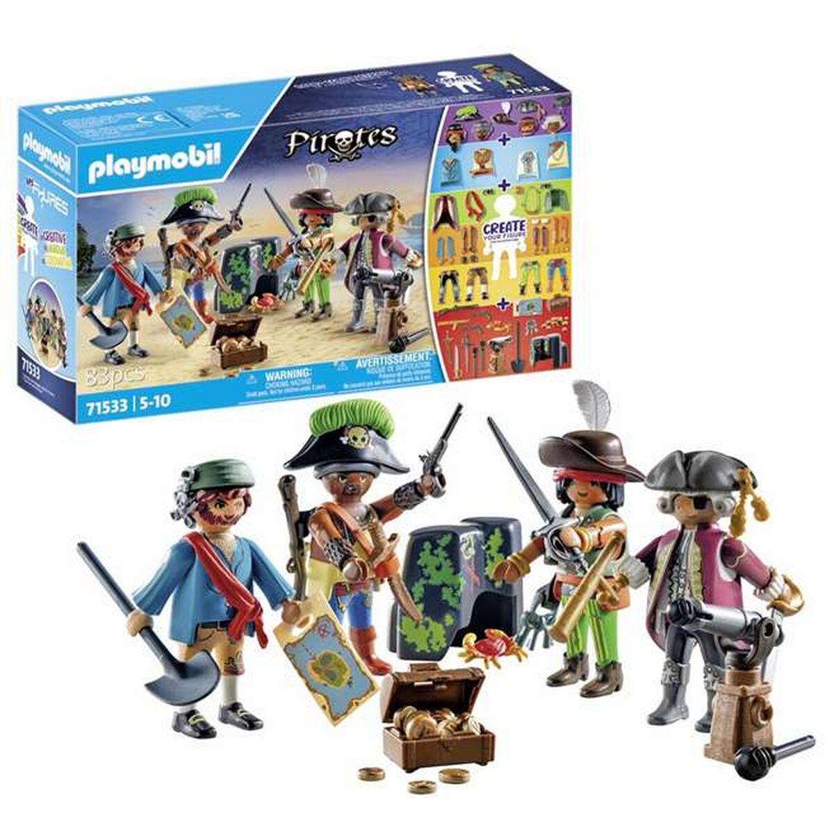 Playset Playmobil Pirates 71533 83 Stücke Playset Playmobil Pirates 71533 83 Stücke von PLAYMOBIL