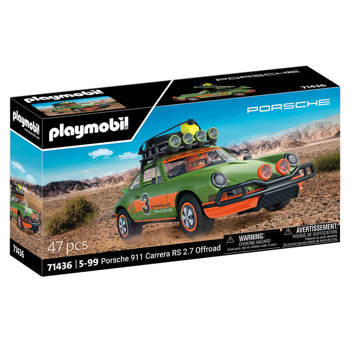 Playset Playmobil Porsche 911 Carrera RS Offroad Edition 47 Stücke Playset Playmobil Porsche 911 Carrera RS Offroad Edition 47 Stücke von PLAYMOBIL