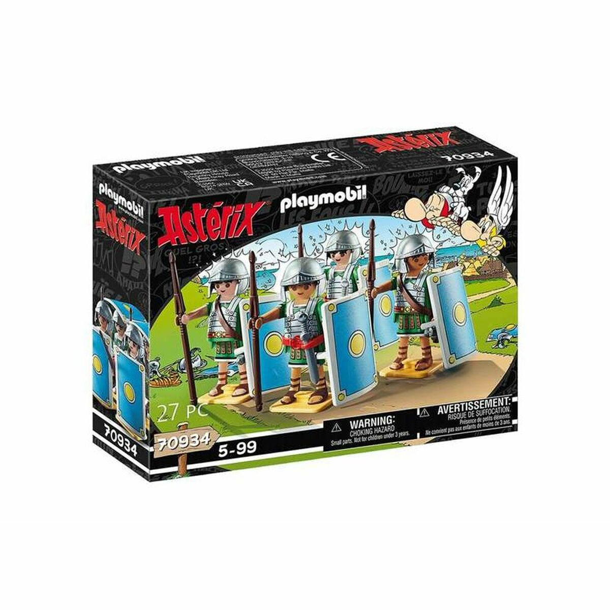 Playset Playmobil Roman Troop Astérix 70934 (27 pcs) von PLAYMOBIL