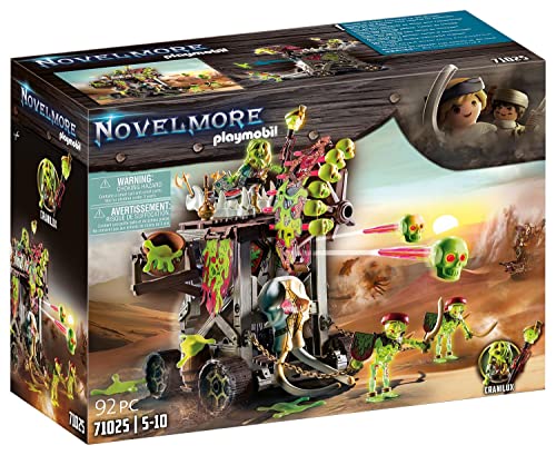 PLAYMOBIL Novelmore 71025 Sal'ahari Sands - Donnerthron mit Katapult, Spielzeug für Kinder ab 5 Jahren von PLAYMOBIL