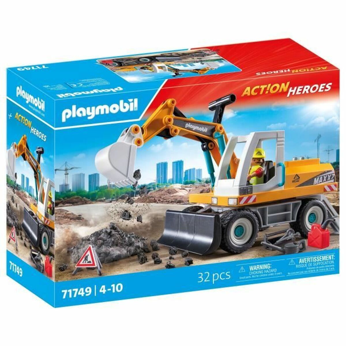 Spielset Fahrzeuge Playmobil 71749 32 Stücke Spielset Fahrzeuge Playmobil 71749 32 Stücke von PLAYMOBIL