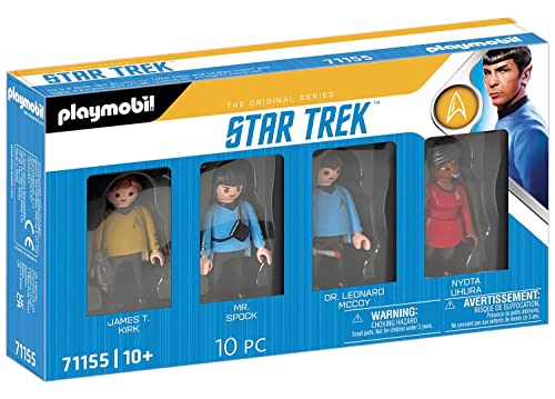 PLAYMOBIL Star Trek 71155 -Figurenset, 4 Sammelfiguren für Fans und Kinder ab 10 Jahren PLAYMOBIL Star Trek 71155 -Figurenset, 4 Sammelfiguren für Fans und Kinder ab 10 Jahren von PLAYMOBIL