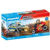 Verfolgungsjagd mit Polizei Pick-Up Verfolgungsjagd mit Polizei Pick-Up von PLAYMOBIL
