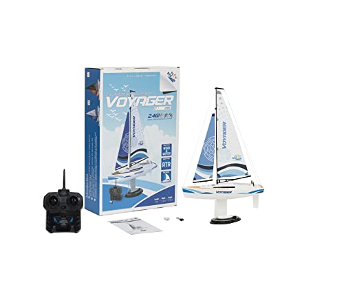 PLAYSTEAM Voyager 280 2.4GHz RC Motor Powered Sailboat in Blue - 14" Tall PLAYSTEAM Voyager 280 2.4GHz RC Motor Powered Sailboat in Blue - 14" Tall von PLAYSTEAM