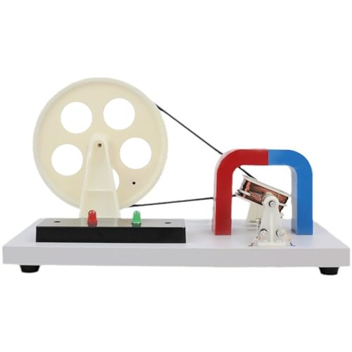 Handkurbel A-C und D-C Manueller Generator Physik Handkurbel Generator Stromerzeugung Lehrinstrument Spielzeug von PLCPDM