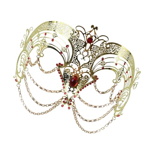 Maskerade Augenmaske Metall Quasten Maskerade Maske Mit Strasssteinen Für Frauen Hochzeit Halloween Masquerade Cosplay Party Maskerade Augenmaske Metall Quasten Maskerade Maske Mit Strasssteinen Für Frauen Hochzeit Halloween Masquerade Cosplay Party von PLCPDM