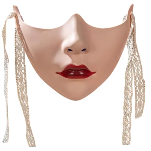 Mechanische Halbgesichtsmaskerade für Erwachsene, Party, Cosplay, Ästhetik für Halloween, Weihnachtsfeier Mechanische Halbgesichtsmaskerade für Erwachsene, Party, Cosplay, Ästhetik für Halloween, Weihnachtsfeier von PLCPDM