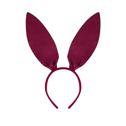 Osterhasen-Kostüm-Set für Damen, Hasenohren, Stirnband, Kragen, Fliege, Manschetten, Hasenschwanz, Zubehör für Halloween-Party Osterhasen-Kostüm-Set für Damen, Hasenohren, Stirnband, Kragen, Fliege, Manschetten, Hasenschwanz, Zubehör für Halloween-Party von PLCPDM