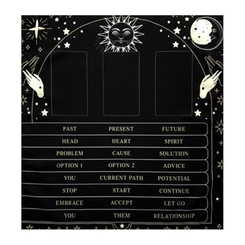 PLCPDM Divinations Karten Tischtuch Wandteppich Astrologys Hexerei von PLCPDM