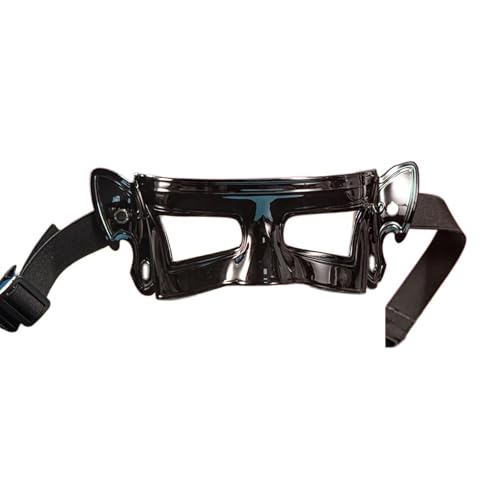 PLCPDM Drei-Sterne-Hügel, Cosplay, halbes Gesicht, Halloween-Kostüm, Zubehör für Damen und Herren, Halloween, Maskerade, Cosplay PLCPDM Drei-Sterne-Hügel, Cosplay, halbes Gesicht, Halloween-Kostüm, Zubehör für Damen und Herren, Halloween, Maskerade, Cosplay von PLCPDM