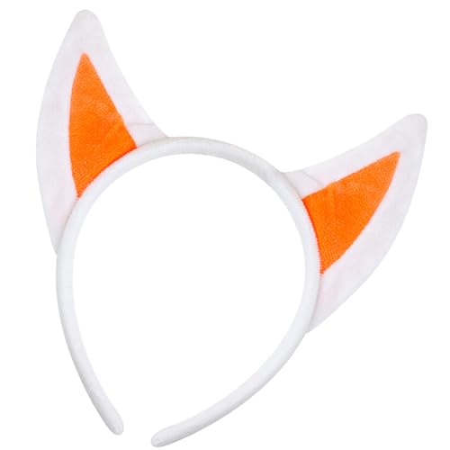 PLCPDM Fuchs Cosplay Kostüm Set Plüsch Schwanz Katzen Ohren Stirnband Füchse Gesicht Aufkleber Falsche Nase für Geburtstag Halloween Verkleidung PLCPDM Fuchs Cosplay Kostüm Set Plüsch Schwanz Katzen Ohren Stirnband Füchse Gesicht Aufkleber Falsche Nase für Geburtstag Halloween Verkleidung von PLCPDM