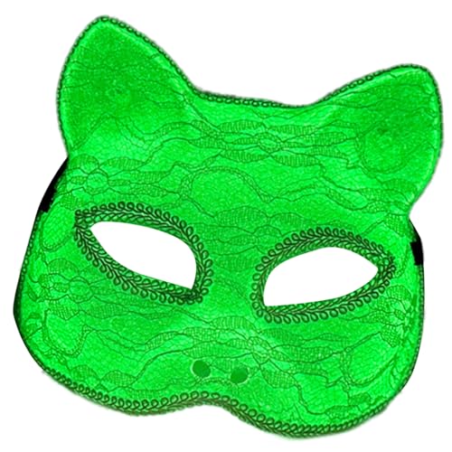 PLCPDM Lace Cats Maske Masquerade Maske In Der Nacht Halbe Gesichtsmaske Halloween Weihnachts Cosplay Party Kostüme Für Frauen PLCPDM Lace Cats Maske Masquerade Maske In Der Nacht Halbe Gesichtsmaske Halloween Weihnachts Cosplay Party Kostüme Für Frauen von PLCPDM