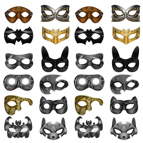 PLCPDM Masquerade Maske Lackierte Papiermade Maske Halbe Gesichtsmaske Cosplay Maske Für Halloween Carnivals Party Supplies PLCPDM Masquerade Maske Lackierte Papiermade Maske Halbe Gesichtsmaske Cosplay Maske Für Halloween Carnivals Party Supplies von PLCPDM