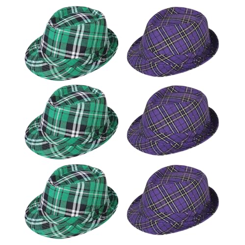 PLCPDM Patricks Day Hut Fliege Bart Stirnband Halskette Brille Rock Lange Handschuhe Bein Ärmel Patricks Kostüm Zubehör von PLCPDM