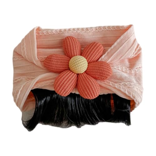 PLCPDM Schönes Blumenhaarstück Stirnband Mit Ponys Baby Cosplay Toupe Hairband Für Neugeborene Neujahr Haarzubehör PLCPDM Schönes Blumenhaarstück Stirnband Mit Ponys Baby Cosplay Toupe Hairband Für Neugeborene Neujahr Haarzubehör von PLCPDM