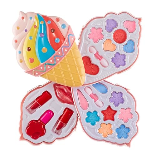 PLCPDM Spielzeuggeschenksimulations Set Party Bühne Dressing Kid Girls Make Up Set Dressing Lidschatten Make Up Spielzeugset von PLCPDM