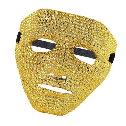 PLCPDM Strasssteine Maskerade Maske Vollgesichtsmaske Skelett Kopfmaske Kürbismaske Schädelmaske Für Männer Frauen Halloween Cosplay PLCPDM Strasssteine Maskerade Maske Vollgesichtsmaske Skelett Kopfmaske Kürbismaske Schädelmaske Für Männer Frauen Halloween Cosplay von PLCPDM