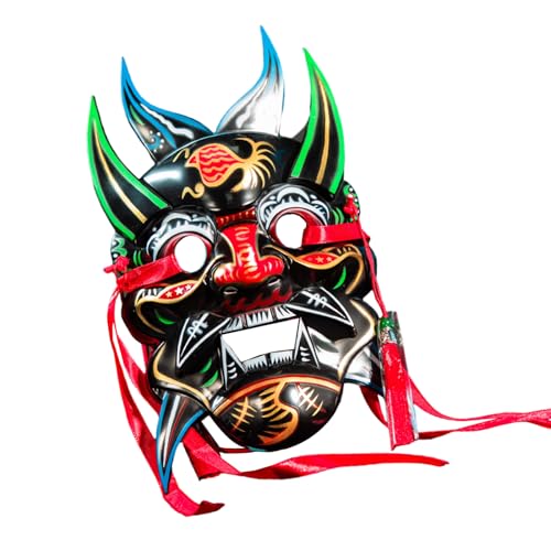 Vollgesichtsmaskerade, Party, Cosplay, handbemalt, Nuo-Opern für Tempel, Halloween, Weihnachtsfeier Vollgesichtsmaskerade, Party, Cosplay, handbemalt, Nuo-Opern für Tempel, Halloween, Weihnachtsfeier von PLCPDM