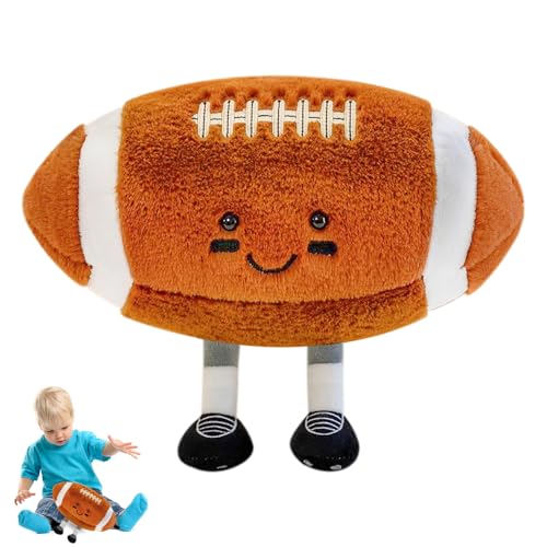 Plüsch Rugby Spielzeug, 18 cm American Football Plüsch, Rugby Kissen Sport Plüsch, Rugby Kissen Weich Flauschig Geschenk Für Rugby Liebhaber und Jungen Mädchen Plüsch Rugby Spielzeug, 18 cm American Football Plüsch, Rugby Kissen Sport Plüsch, Rugby Kissen Weich Flauschig Geschenk Für Rugby Liebhaber und Jungen Mädchen von PLLYPE
