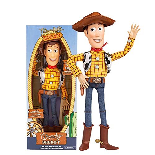 Toy Story für Kinder Talking Woody Action Man Aktion Spielzeug Figuren 38CM Cartoon Modell Puppe Sammlung Spielzeug Geburtstagsgeschenk für Kinder von PLMT