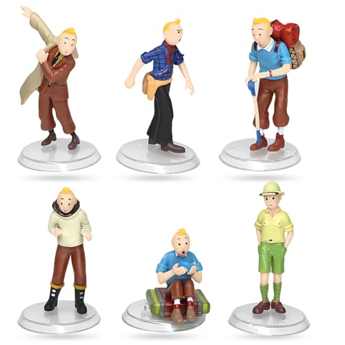 6pcs TinTin Mini Figuren Set, Figuren Cake Topper, Kuchen Dekoration Geburtstag Geburtstags Party Figuren Set für Kinder Party Dekoration 6pcs TinTin Mini Figuren Set, Figuren Cake Topper, Kuchen Dekoration Geburtstag Geburtstags Party Figuren Set für Kinder Party Dekoration von PLNVNVP