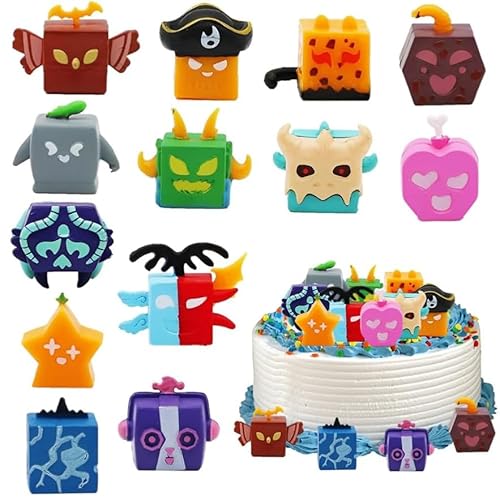 Bl-Ox Fruits Mini Figuren Deko Set, Bl-Ox Fruits Party Kuchen Dekoration, Cartoon Geburtstag Tortendeko Spielzeug Figuren Set für Kinder Fans Geburtstag - 13 Stück Bl-Ox Fruits Mini Figuren Deko Set, Bl-Ox Fruits Party Kuchen Dekoration, Cartoon Geburtstag Tortendeko Spielzeug Figuren Set für Kinder Fans Geburtstag - 13 Stück von PLNVNVP