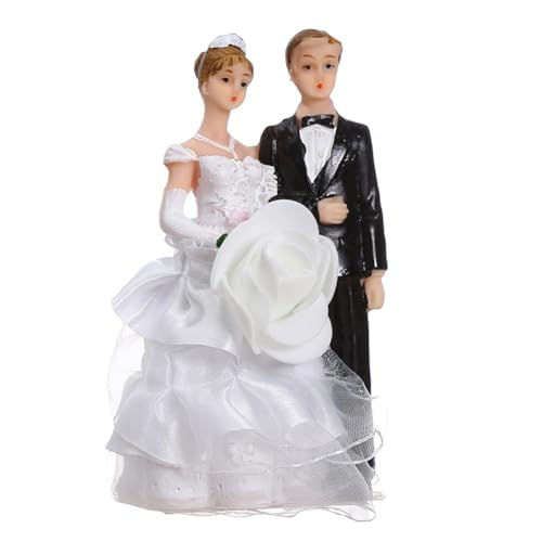 Hochzeitspaar Statue, PLNVNVP Hochzeitskuchen Statue, Dekoration Statue Hochzeitspaar, Kuchen Statue Hochzeit, Valentinstag Dekoration Hochzeitsstücke von PLNVNVP