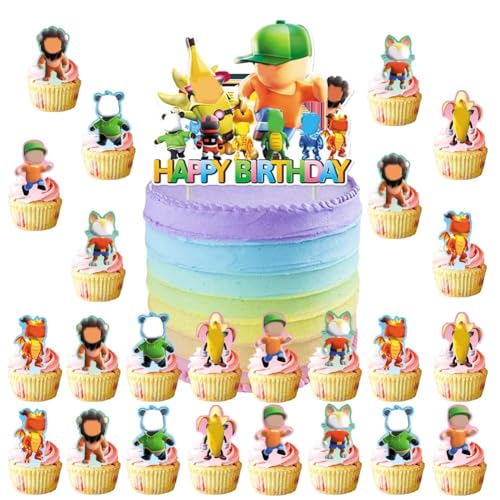 PLNVNVP 25pcs Guys Cake Topper, Guys Cupcake Toppers, Guys Cupcake Deko, Guys Kuchendekoration, Guys Tortendeko, Kuchen Topper für Kinder Geburtstag Party PLNVNVP 25pcs Guys Cake Topper, Guys Cupcake Toppers, Guys Cupcake Deko, Guys Kuchendekoration, Guys Tortendeko, Kuchen Topper für Kinder Geburtstag Party von PLNVNVP