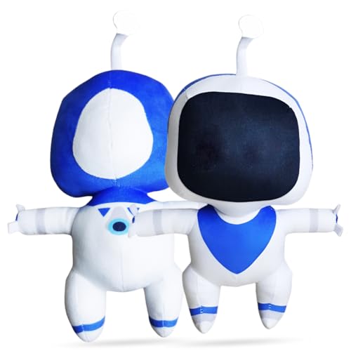 PLNVNVP Astro Roboter Plüsch 30cm Roboter Plüschspielfigur Plüsch Bot Figur für Kinder Astro Roboter Plush Videospiel Astro Roboter Plüschtier Roboter Cartoon-Plüschtier für Fans von PLNVNVP