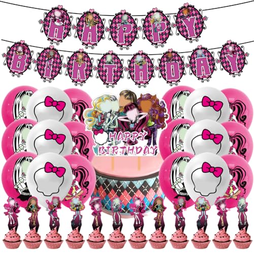 Monster Geburtstagsdeko Luftballons PLNVNVP 32Pcs Monster Themen Party Dekorationen Kuchen Topper für Kinder Monster Thema Geburtstags Dekorationen Mädchen Junge Partyzubehör Monster Geburtstagsdeko Luftballons PLNVNVP 32Pcs Monster Themen Party Dekorationen Kuchen Topper für Kinder Monster Thema Geburtstags Dekorationen Mädchen Junge Partyzubehör von PLNVNVP