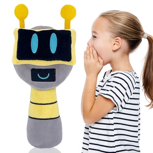 PLNVNVP SPR-unki Plüschtiere Spielzeug, Horror Plushies In-credi-Box Stofftier Plüschtier, Horror Musikspiel Plüschpuppe Fun-Bot Horrorspiel Charakter Puppen für Fans（20 cm） von PLNVNVP