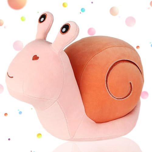 PLNVNVP Schnecken Plüsch, Schnecke Kuscheltier, Cartoon Schnecke Plüschtier, Flauschiger Stofftier zum Spielen und Kuscheln, Stofftier Schnecke für Mädchen Jungen Kinder, Rosa, 20 cm PLNVNVP Schnecken Plüsch, Schnecke Kuscheltier, Cartoon Schnecke Plüschtier, Flauschiger Stofftier zum Spielen und Kuscheln, Stofftier Schnecke für Mädchen Jungen Kinder, Rosa, 20 cm von PLNVNVP