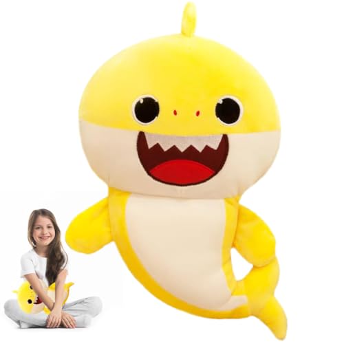PLNVNVP Shark Plüschtier, 30cm Shark Plush Toys,Shark Doll, Shark Plüschspielzeug,Cartoon Kinderpuppe Kuscheltier Gefüllte Plüschdekoration Plüschspielzeug von PLNVNVP