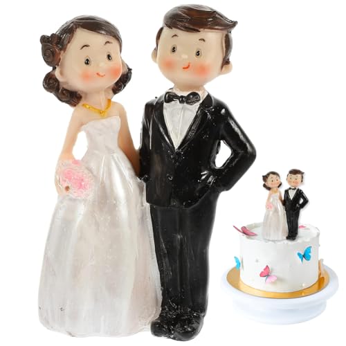 PLNVNVP Wedding Cake Topper Hochzeitspaar Figurine Wedding Torte Topper Kuchen Figur Hochzeitstorte Dekoration Kuchen Dekorationen für Vorschlag Hochzeitsgeschenke für Brautpaar PLNVNVP Wedding Cake Topper Hochzeitspaar Figurine Wedding Torte Topper Kuchen Figur Hochzeitstorte Dekoration Kuchen Dekorationen für Vorschlag Hochzeitsgeschenke für Brautpaar von PLNVNVP