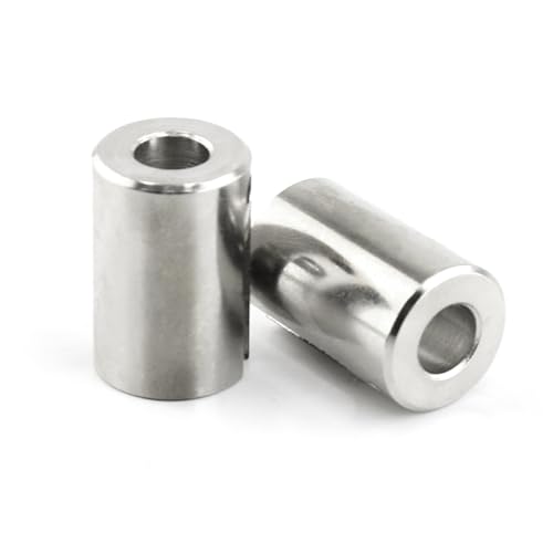 Für TRAXXAS Für E-Revo 2,0 Für VXL Für Bürstenlosen 86086-4 1/10 RC Auto Upgrade Teile Zubehör 2Pcs Stahl Stick Tasse 8652 8652X RC Autoteile(Silver) von PLOQAZEH