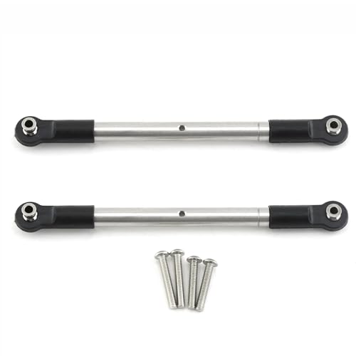 Für TRAXXAS Für Maxx 2,0 Für WideMaxx 1/10 RC Auto Upgrade 304 Edelstahl Vorne Stee Einstellbare Spurstange Link Stange RC Autoteile von PLOQAZEH