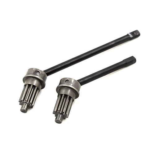 Für TRAXXAS Für TRX4 Für TRX6 2Pcs Stahl Vorderachse Portal Stick Eingang Getriebe CVD Antriebswelle Für 1/10 RC Crawler Upgrade Teile RC Autoteile von PLOQAZEH
