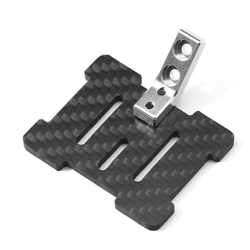Für Tamiya Für BBX BB01 Für Tamiya BB-01 1/10 Metall Carbon Fiber Befestigungs Platte ESC Montieren Platte RC Auto Upgrade Teile RC Autoteile von PLOQAZEH