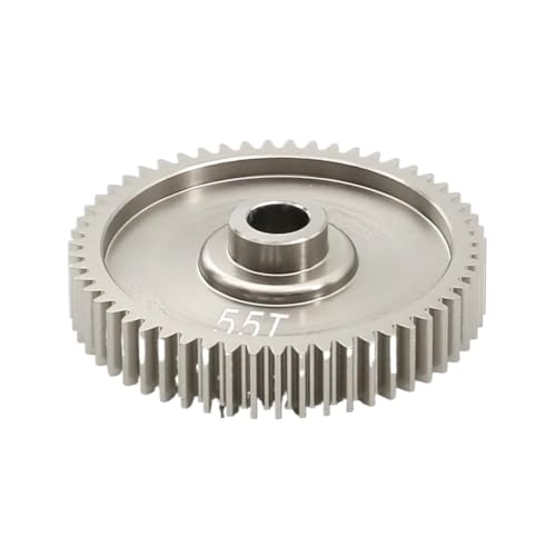 Für Tamiya Für TT01 Für TT-01 1/10 RC Auto 55T 58T 61T High Speed ​​Spur Getriebe 51004 53665 Upgrade Teile Geändert Zubehör RC Autoteile(55T) von PLOQAZEH