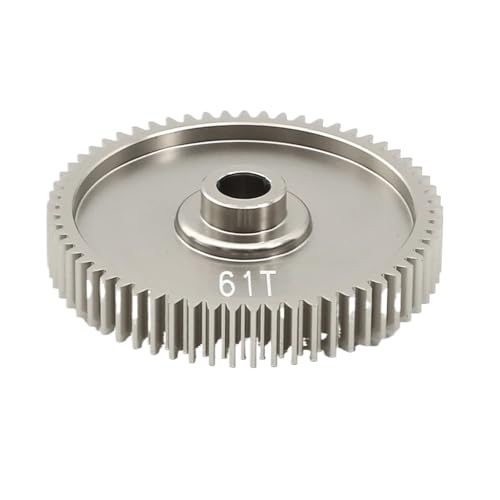 Für Tamiya Für TT01 Für TT-01 1/10 RC Auto 55T 58T 61T High Speed ​​Spur Getriebe 51004 53665 Upgrade Teile Geändert Zubehör RC Autoteile(61T) von PLOQAZEH