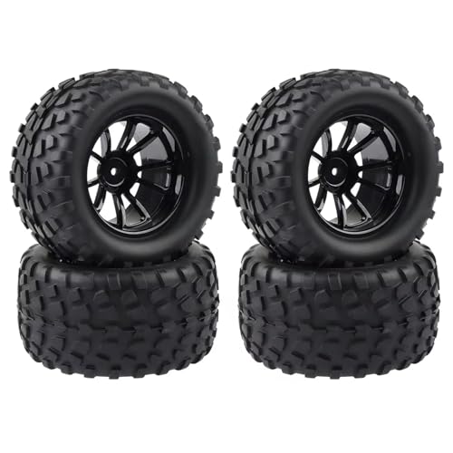 Für Traxxas, Für Arrma, Für Redcat, Für HSP, Für HPI, Für Tamiya, Für Kyosho, 130 MM 1/10 RC Für Monster Truck Für Buggy-Reifen, Rad, 12 Mm Sechskant RC Buggy Reifen Für Traxxas, Für Arrma, Für Redcat, Für HSP, Für HPI, Für Tamiya, Für Kyosho, 130 MM 1/10 RC Für Monster Truck Für Buggy-Reifen, Rad, 12 Mm Sechskant RC Buggy Reifen von PLOQAZEH