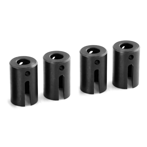 Für Traxxas Für E-Revo 2,0 Für VXL Für Bürstenlosen 86086-4 1/10 4 Stücke Stahl Stick Tasse 8652 8652X RC Auto Upgrade Teile Modifiziertes Zubehör RC Autoteile(Black) von PLOQAZEH