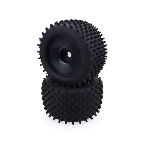 Für Truggy, Für HSP, Für Traxxas, Für Wltoys, Für 1/8 RC Für Monster Truck, Räder, Reifen, Gummi, 170 MM, 155 MM, 150 MM, 120 MM, 17 Mm Sechskantnabe, 2 Stück RC Buggy Reifen(8173) von PLOQAZEH