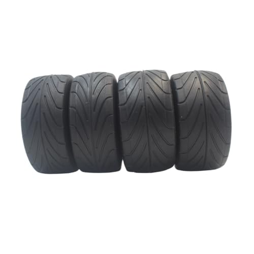PLOQAZEH Für 1:10 4WD Für Buggy-Auto 1/10 Reifen 4 Stück 1/10 Für Buggy-Reifen Reifen (On-Road) Mit Einsatz RC Buggy Reifen von PLOQAZEH
