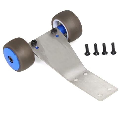 PLOQAZEH Für ARRMA 1/18 Für Granit Für Typhon Für Grom Metall Rad Bar Köpfe Für Up Wheel RC Upgrades Zubehör RC Buggy Reifen(Blue) von PLOQAZEH