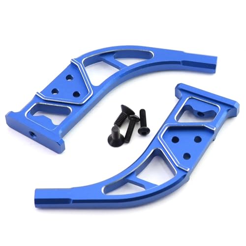 Für Arrma 1/7 Für Infraction Für Limitless Für Felony 6S Für BLX Metall Diffusor Unterstützt Hinten Flügel Unterstützung Rahmen RC Auto Upgrade Teile RC Autoteile(Blue) von PLOQAZEH