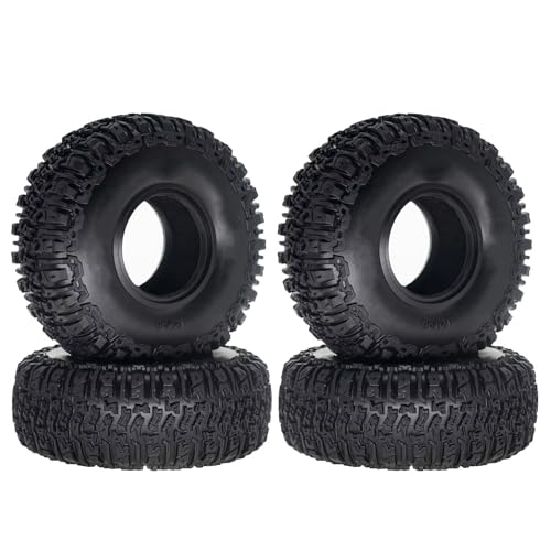 PLOQAZEH Für Axial Für SCX10 90046 AXI03007 Für TRX4 RBX10 1:10 4 STÜCKE Weiche Gummi 1,9 "Radreifen 118 * 46 MM RC Crawler Auto Ersatzzubehör RC Buggy Reifen PLOQAZEH Für Axial Für SCX10 90046 AXI03007 Für TRX4 RBX10 1:10 4 STÜCKE Weiche Gummi 1,9 "Radreifen 118 * 46 MM RC Crawler Auto Ersatzzubehör RC Buggy Reifen von PLOQAZEH