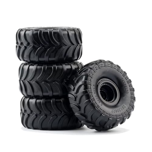 PLOQAZEH Für Axial Für SCX24 Für AX24 Für FMS Für FCX24 K5 Für Blazer 1:24 Für Monster Truck Reifen Räder Felge RC Auto Reifen Upgrade Teile RC Buggy Reifen von PLOQAZEH